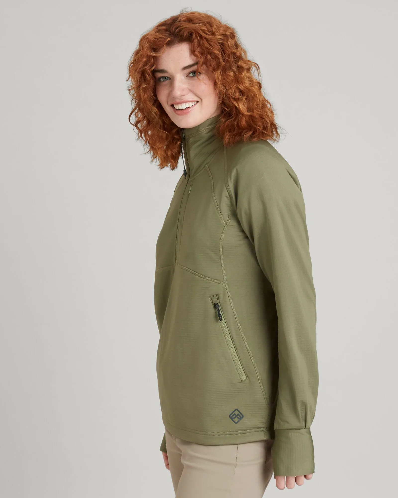 ULT-Hike Women's Quarter Zip Pullover - Beech