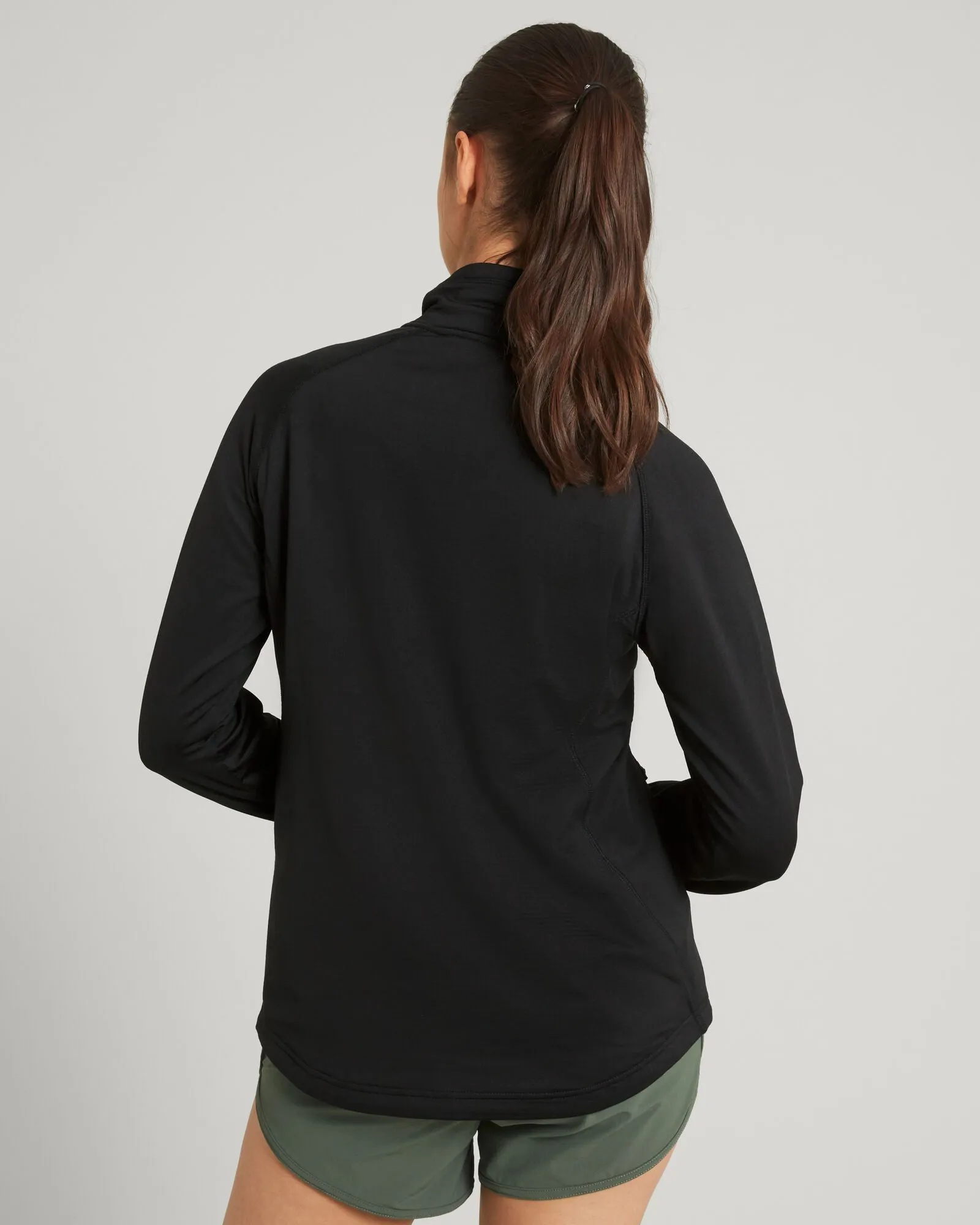 ULT-Hike Women's Quarter Zip Pullover - Black