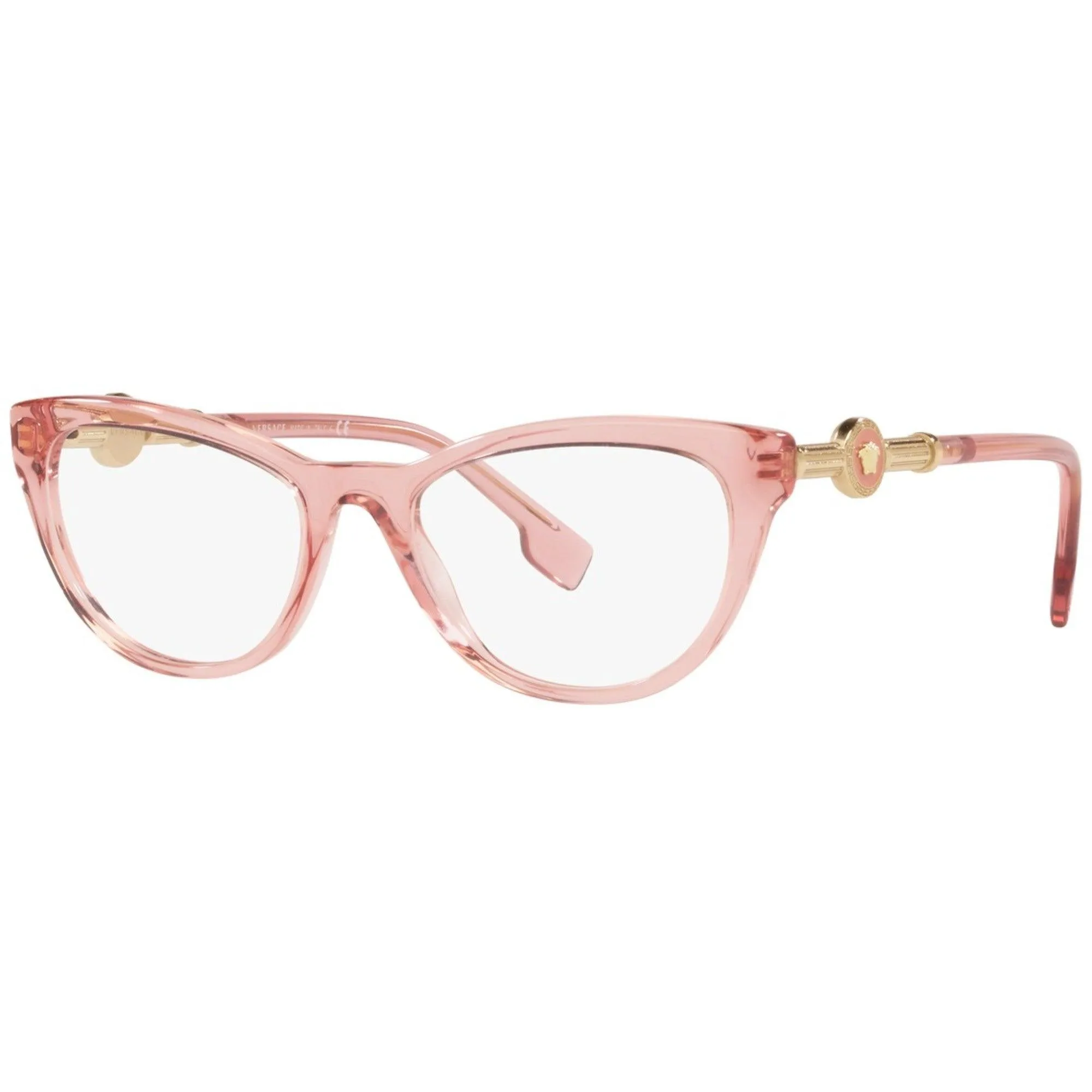 Versace Women's Eyeglasses - Full Rim Pink Plastic Cat Eye | VERSACE 0VE3311 5322
