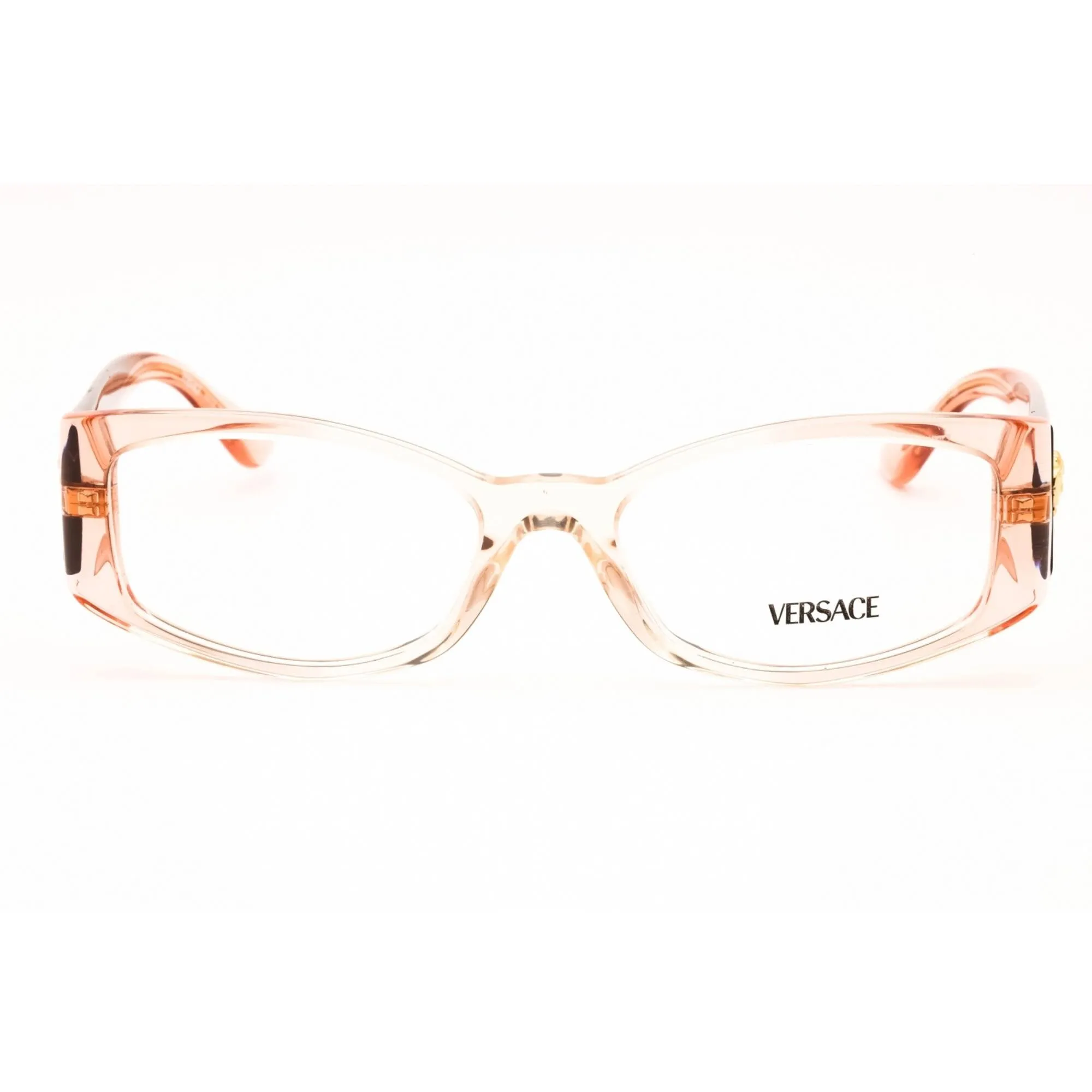 Versace Women's Eyeglasses - Peach Gradient Beige Cat Eye Frame | 0VE3343 5431