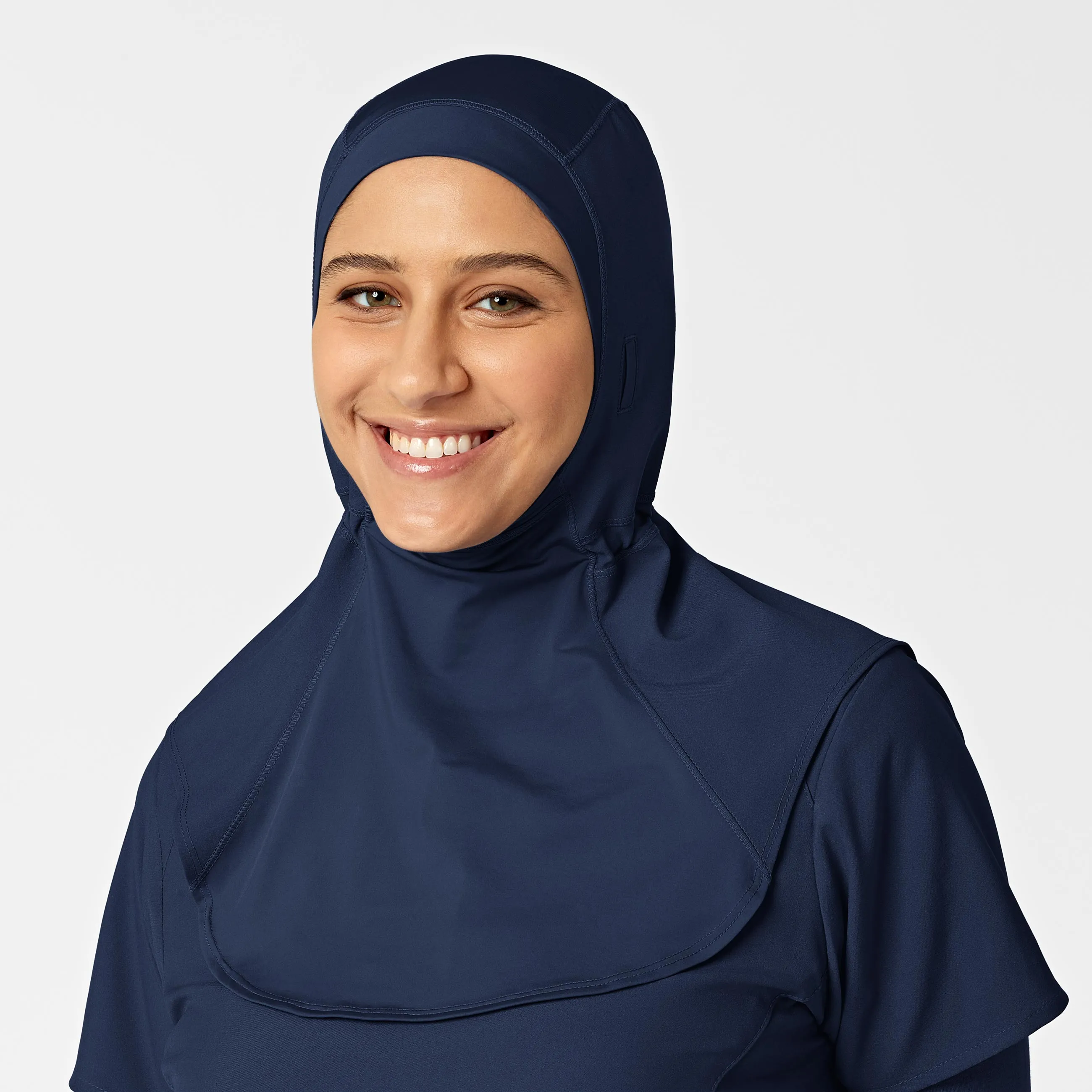 W123 Women's Hijab - Navy