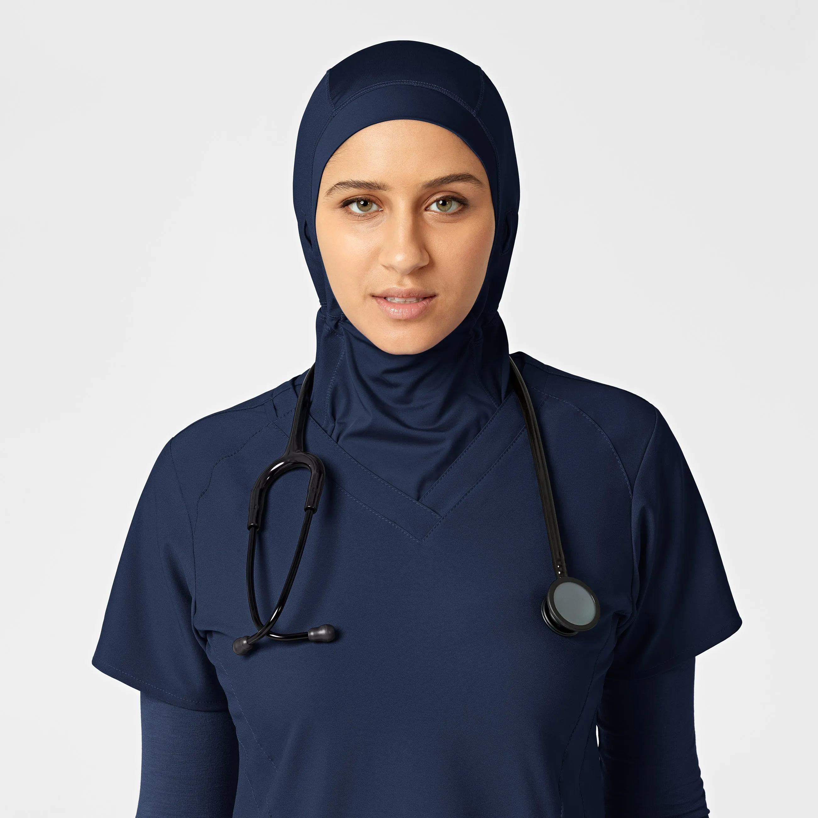 W123 Women's Hijab - Navy