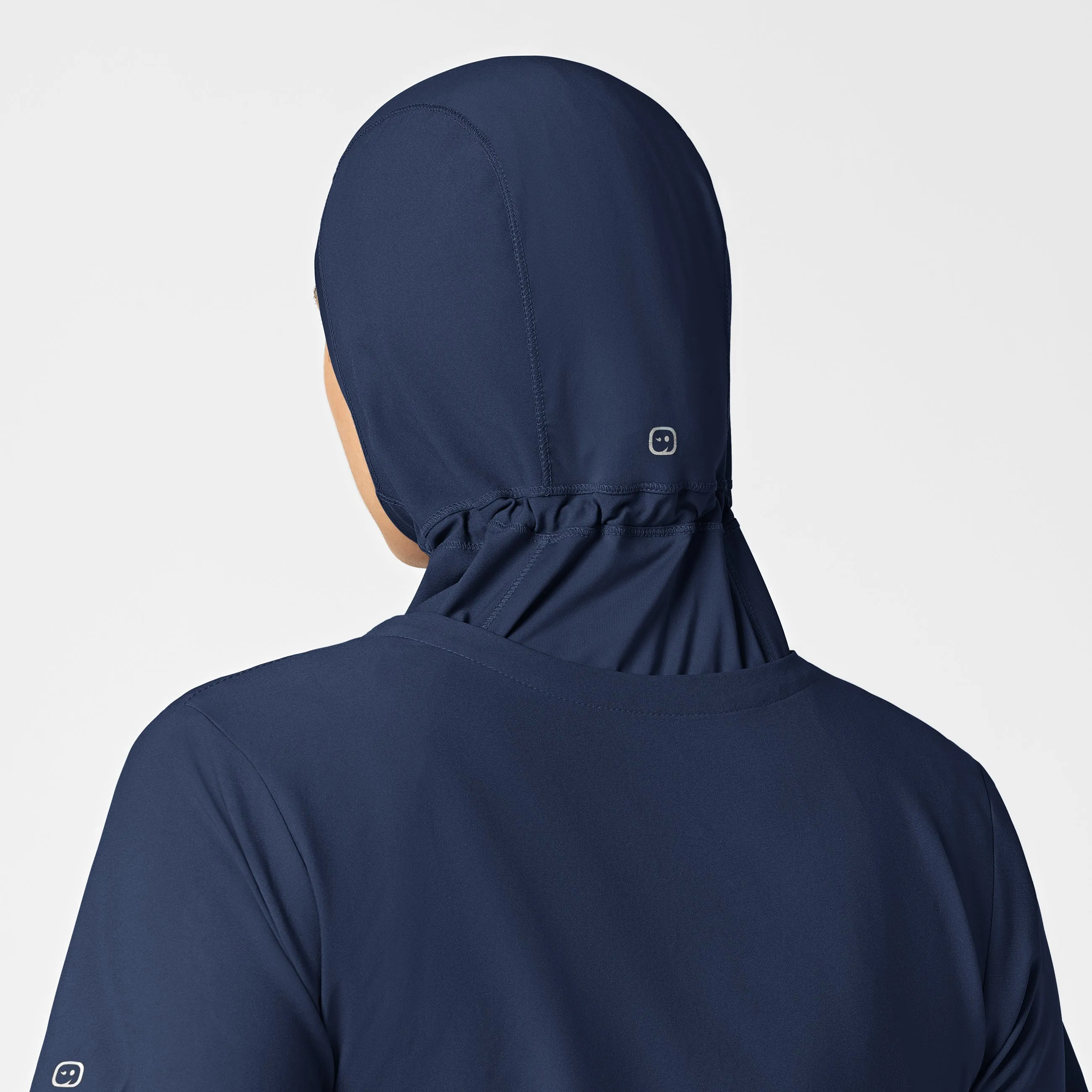 W123 Women's Hijab - Navy