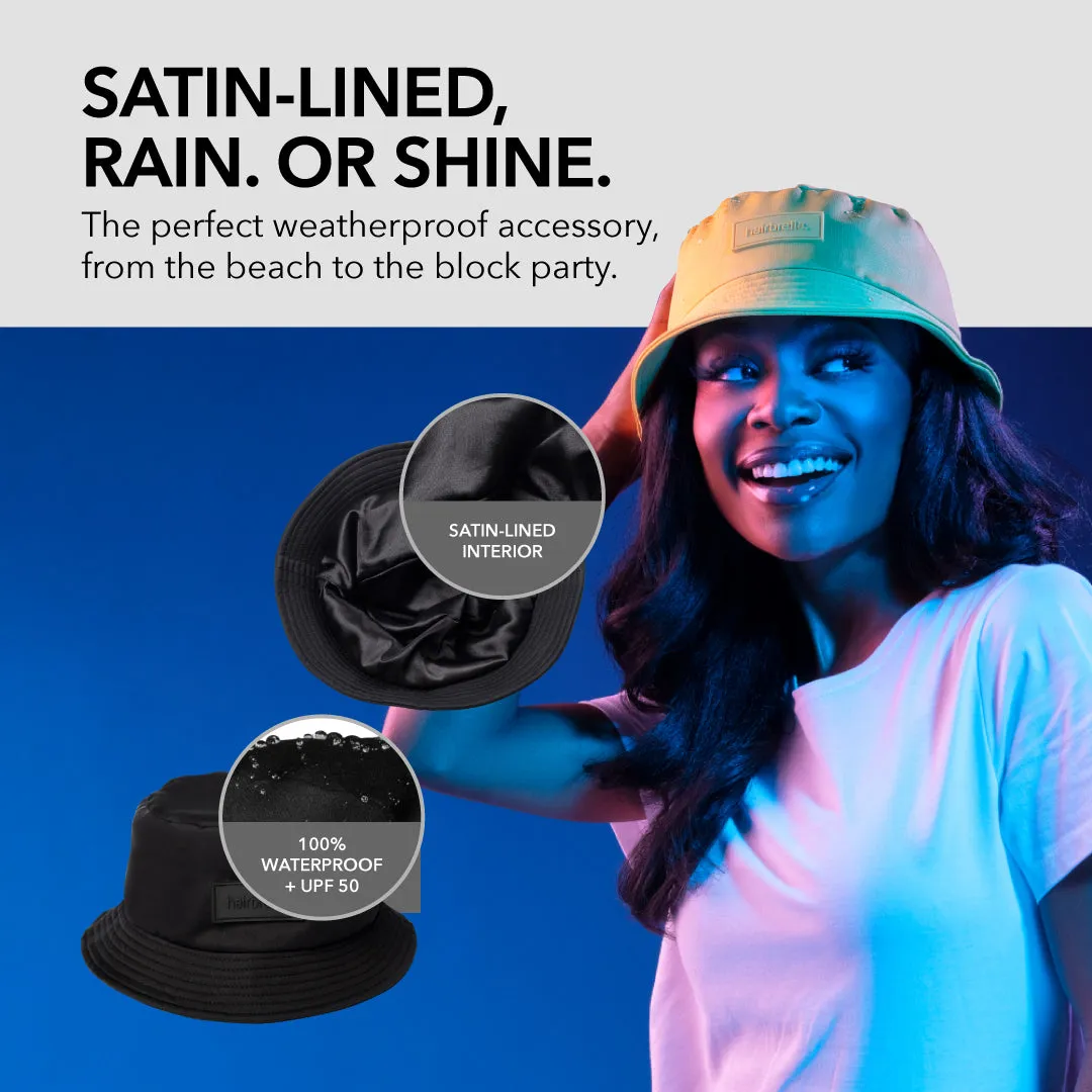 Waterproof, Satin-Lined Bucket Hat