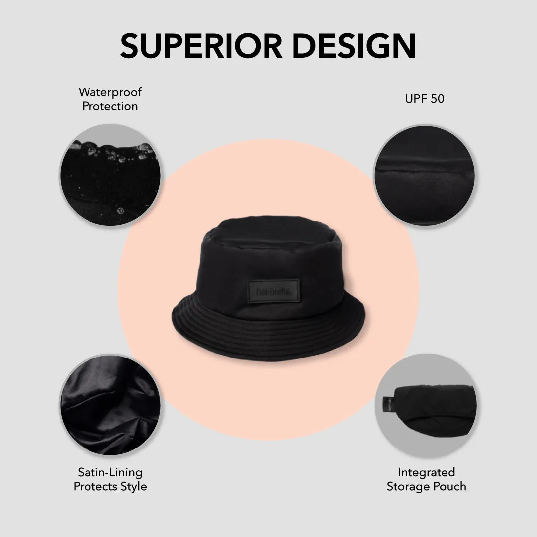 Waterproof, Satin-Lined Bucket Hat