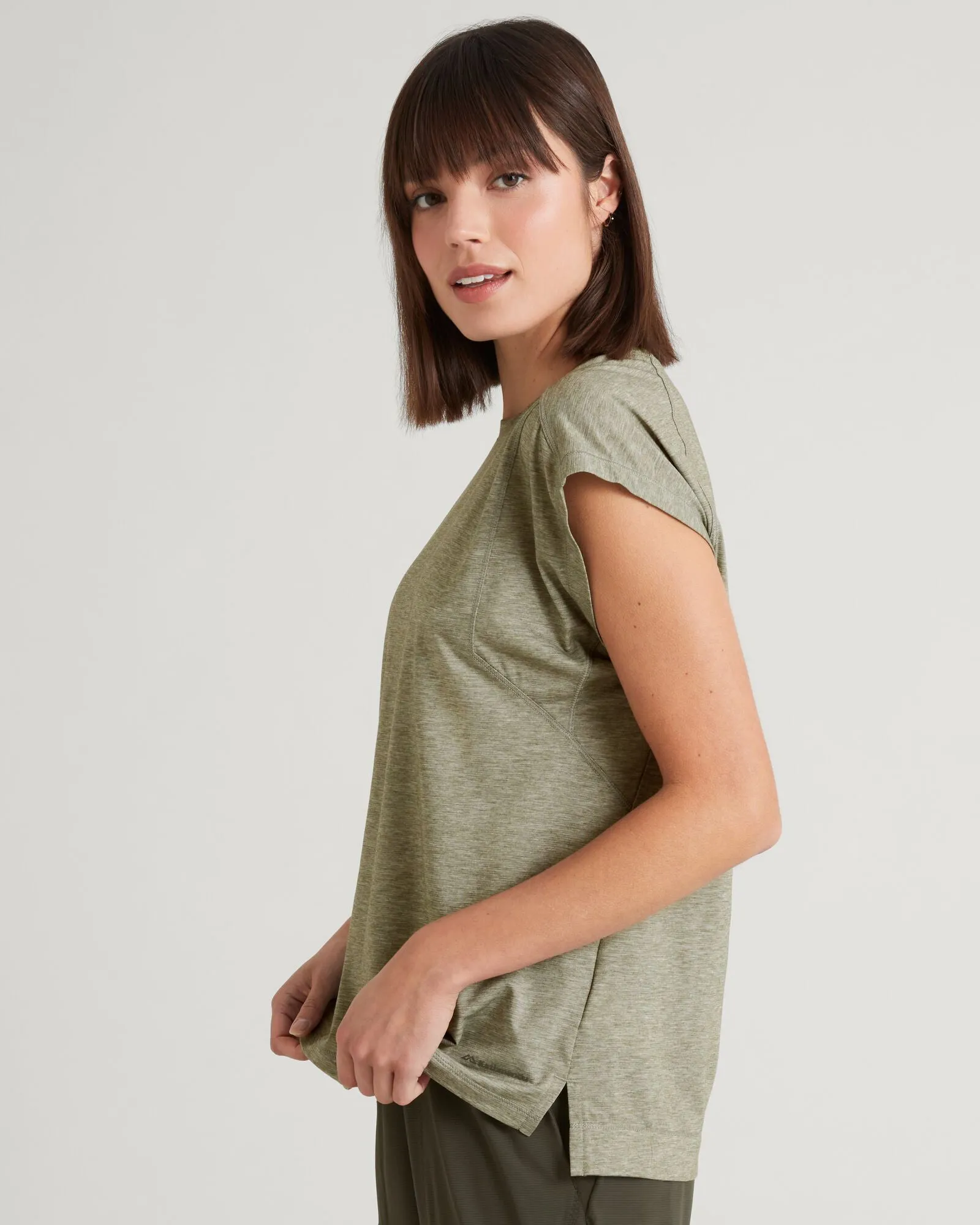 WELL.DER.NESS Go Women's Short Sleeve T-shirt - Beech