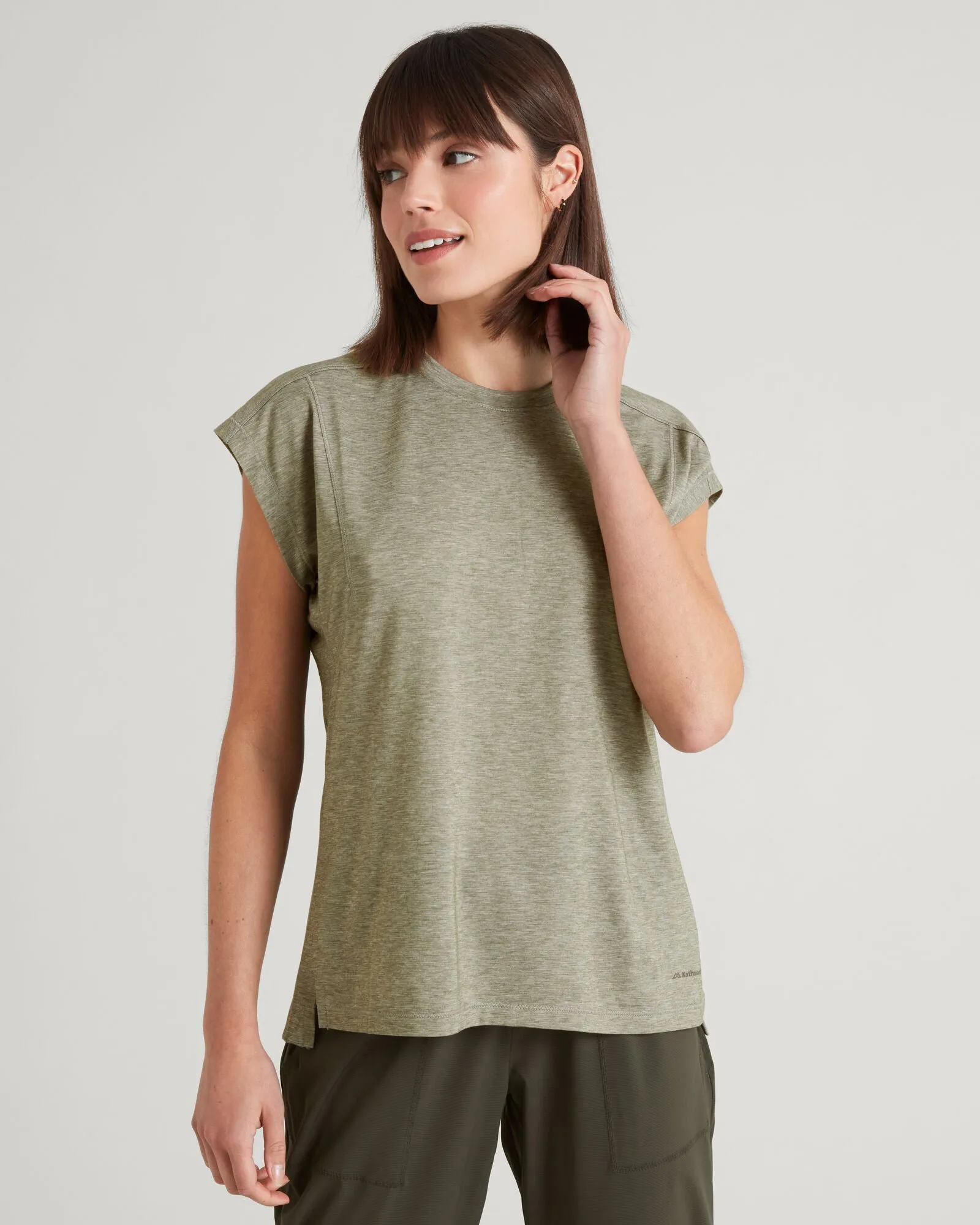 WELL.DER.NESS Go Women's Short Sleeve T-shirt - Beech