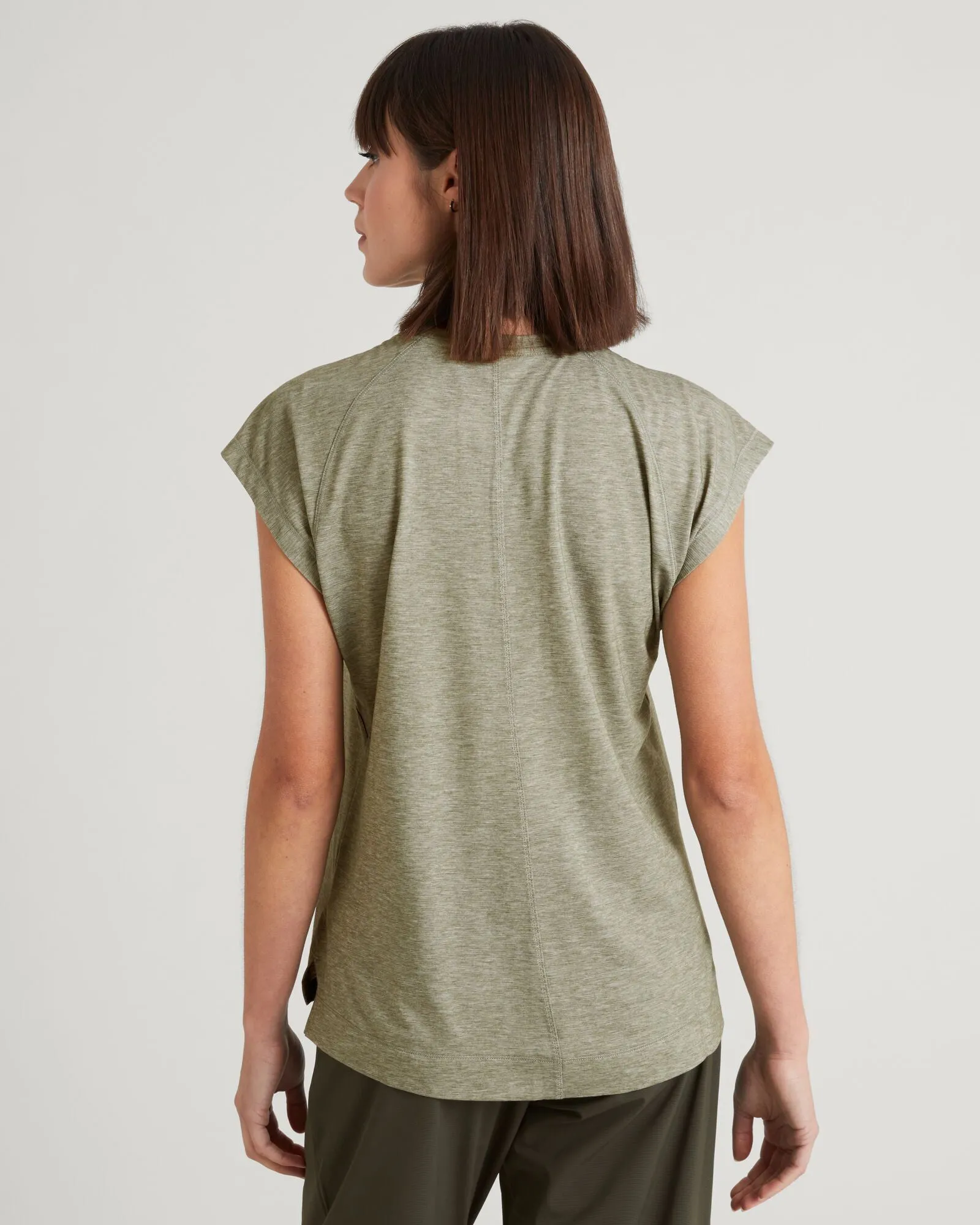 WELL.DER.NESS Go Women's Short Sleeve T-shirt - Beech