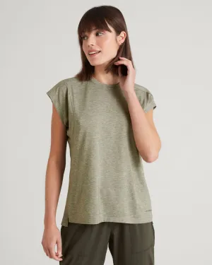 WELL.DER.NESS Go Women's Short Sleeve T-shirt - Beech