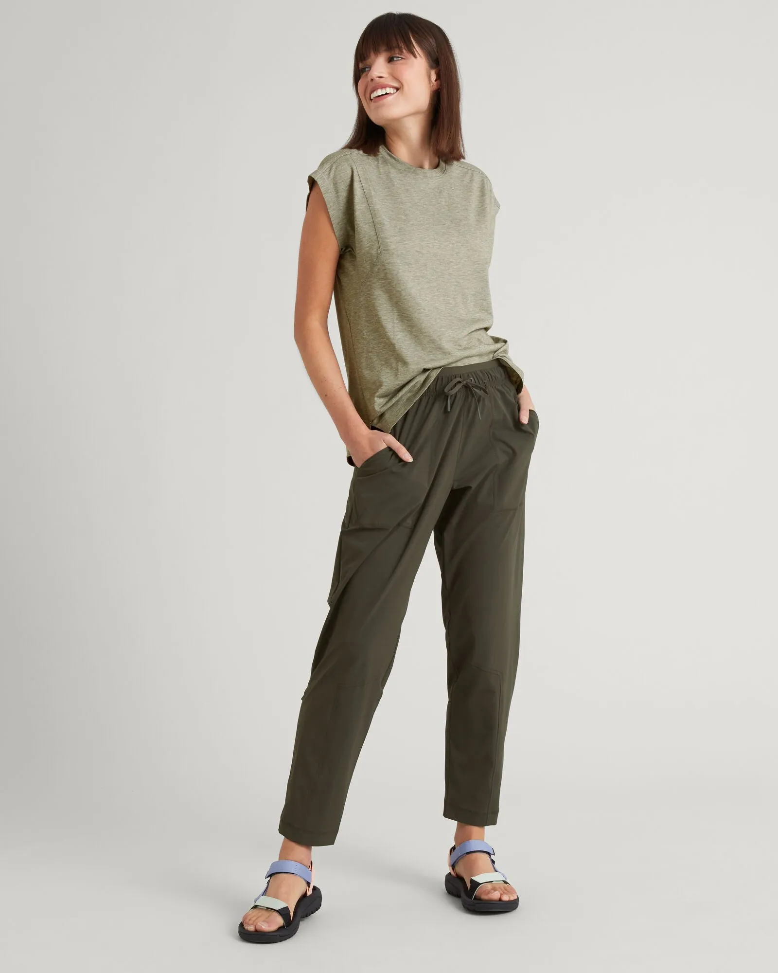 WELL.DER.NESS Go Women's Short Sleeve T-shirt - Beech