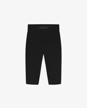 WMNS Knit Biker Short Black