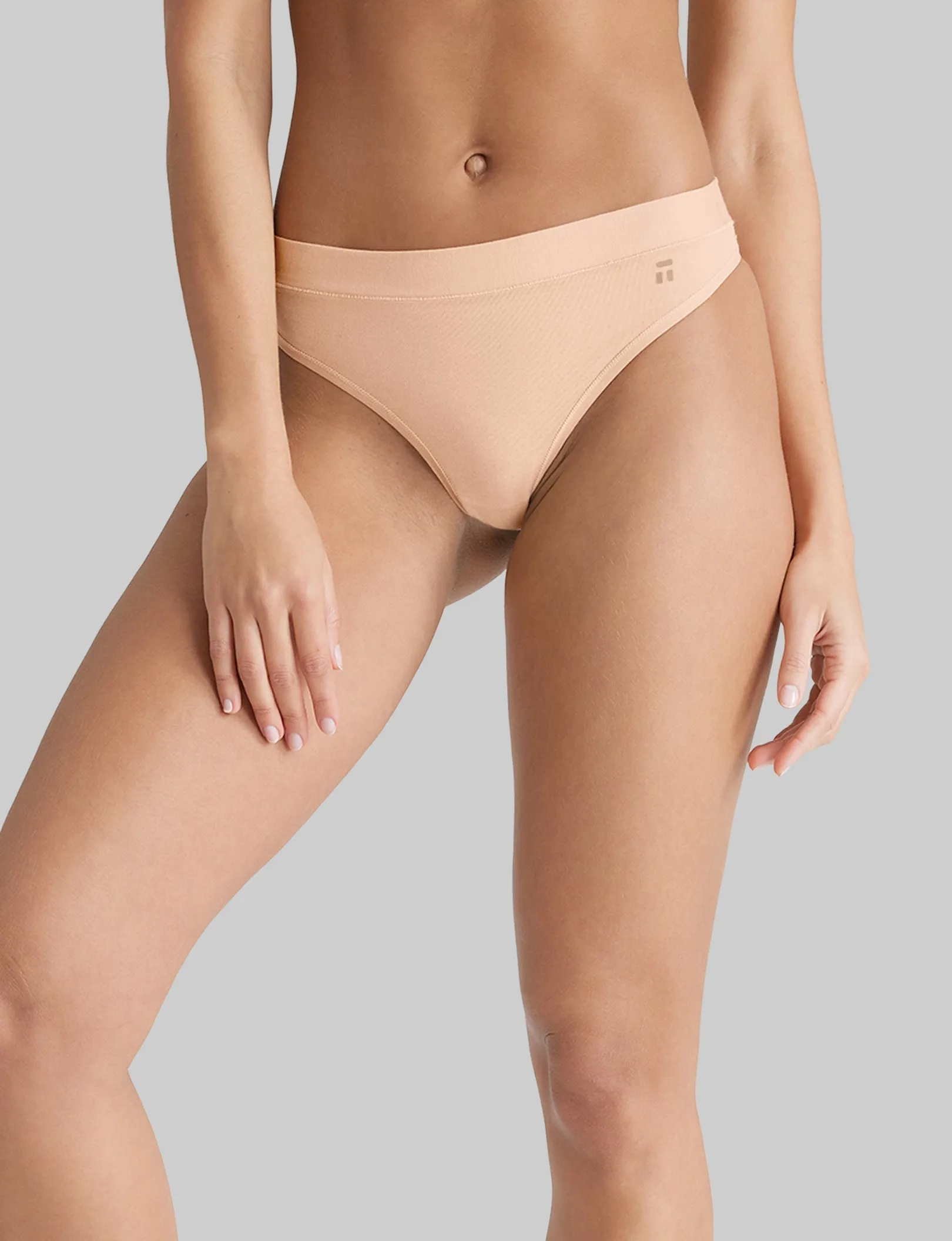 Women's Cool Cotton Thong (3-Pack)