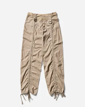 Women's Cotton Trousers Beige
