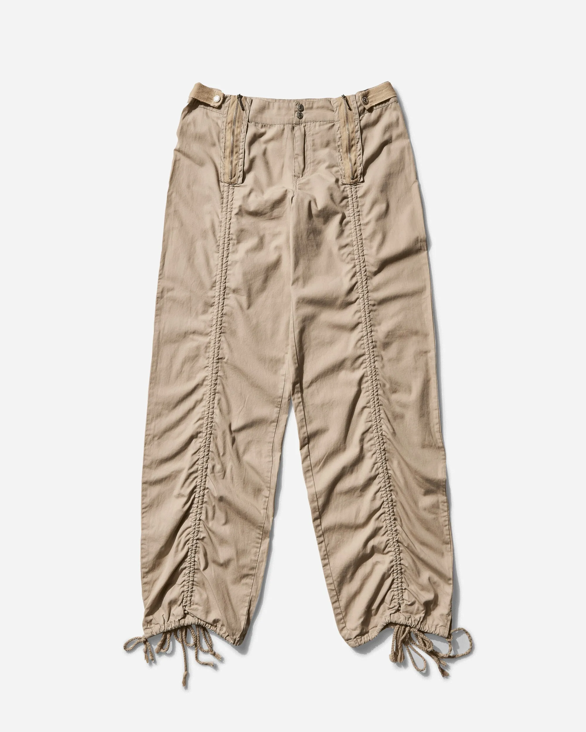 Women's Cotton Trousers Beige