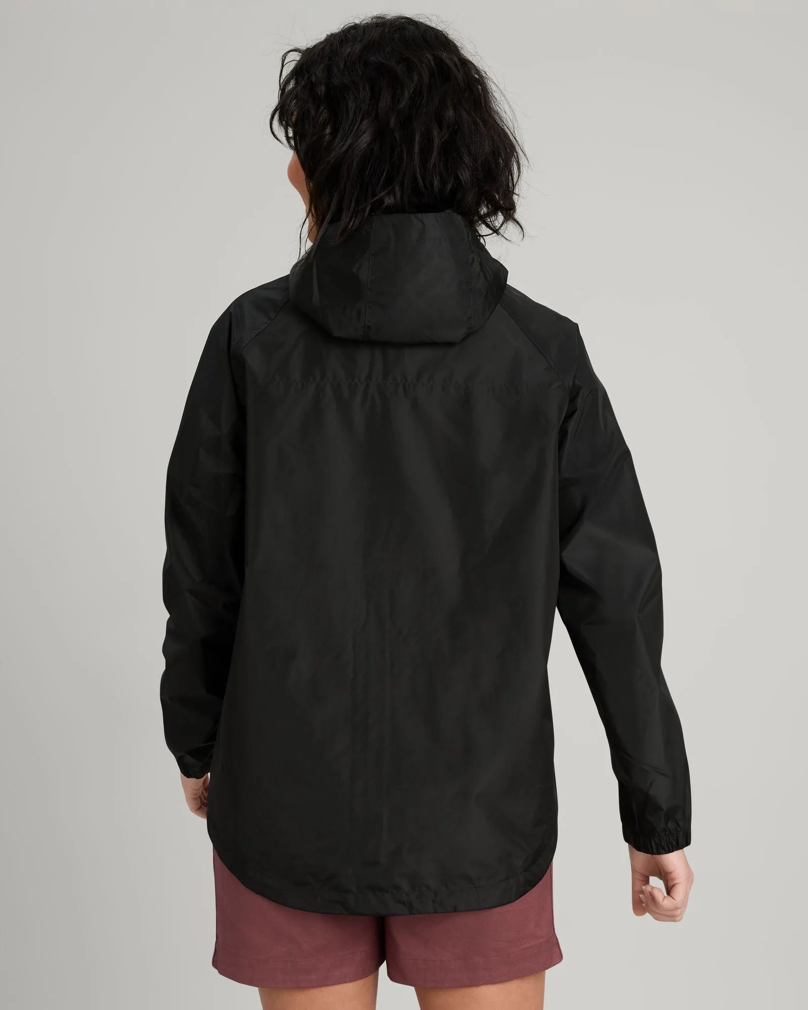 Women's Pocket-it 2-layer Rain Jacket - Black