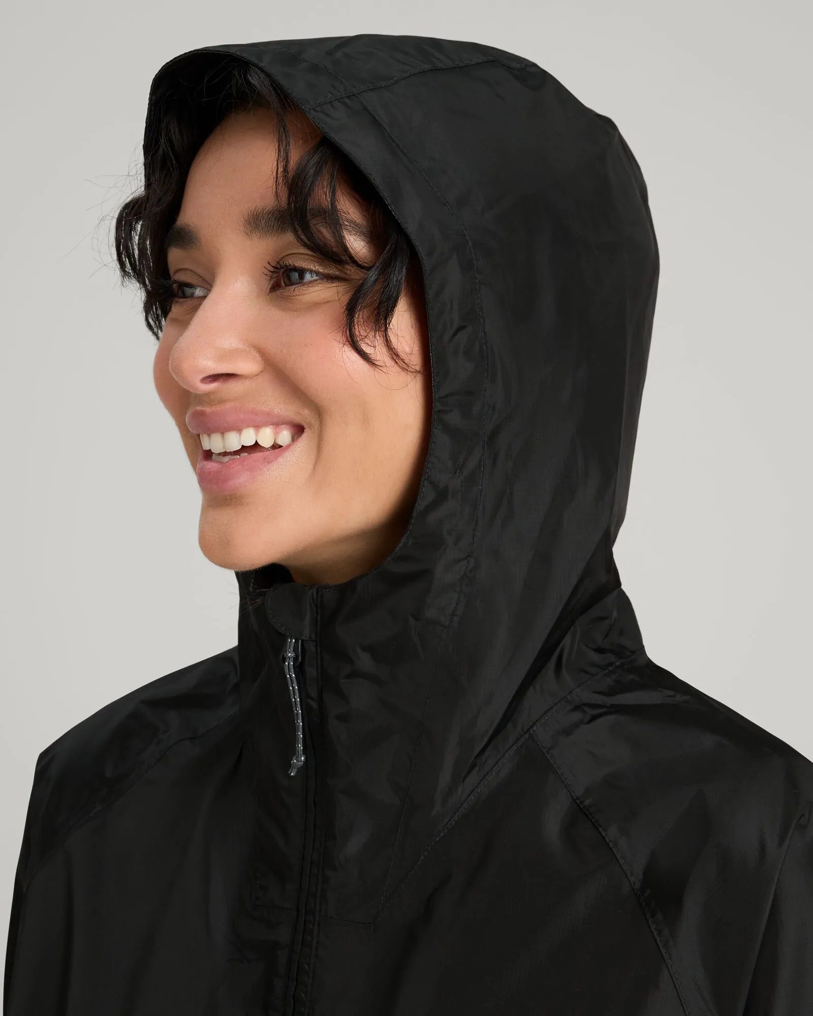 Women's Pocket-it 2-layer Rain Jacket - Black
