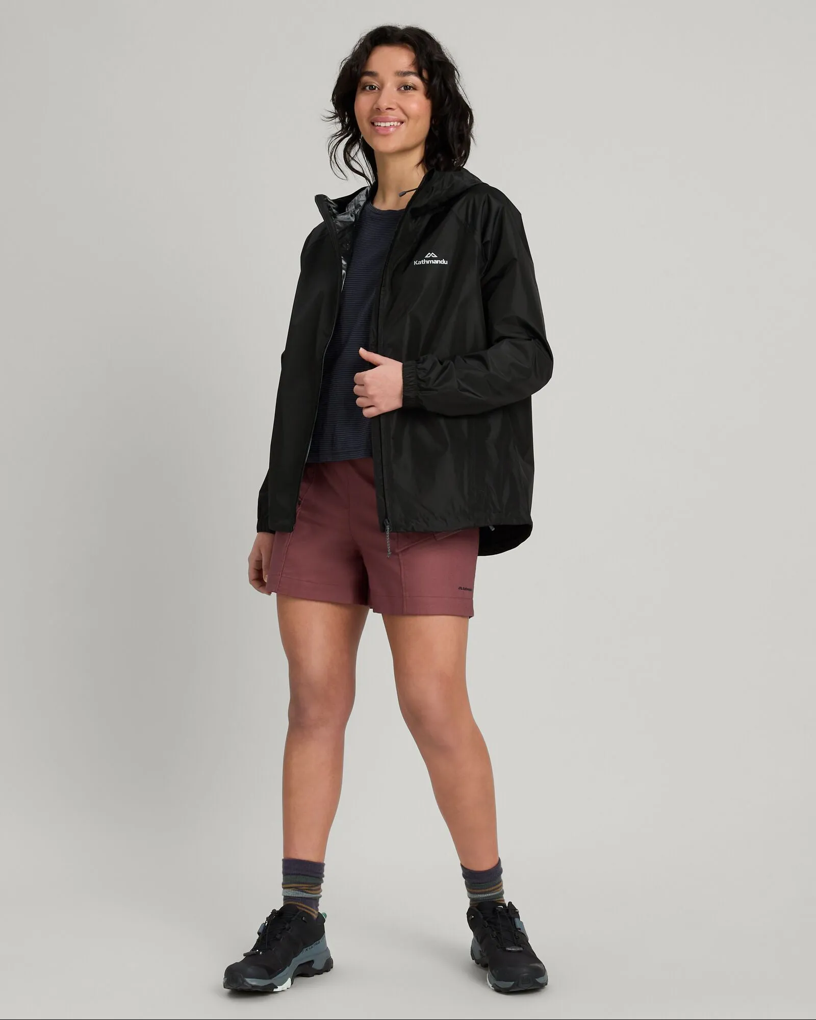 Women's Pocket-it 2-layer Rain Jacket - Black