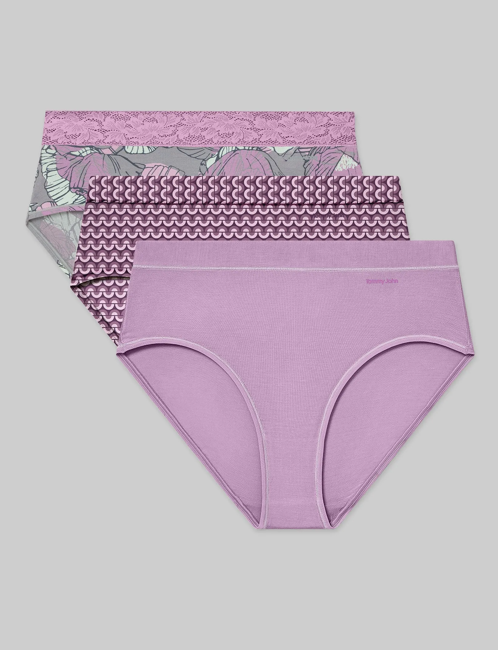 Women's Second Skin High Rise Brief (3-Pack)