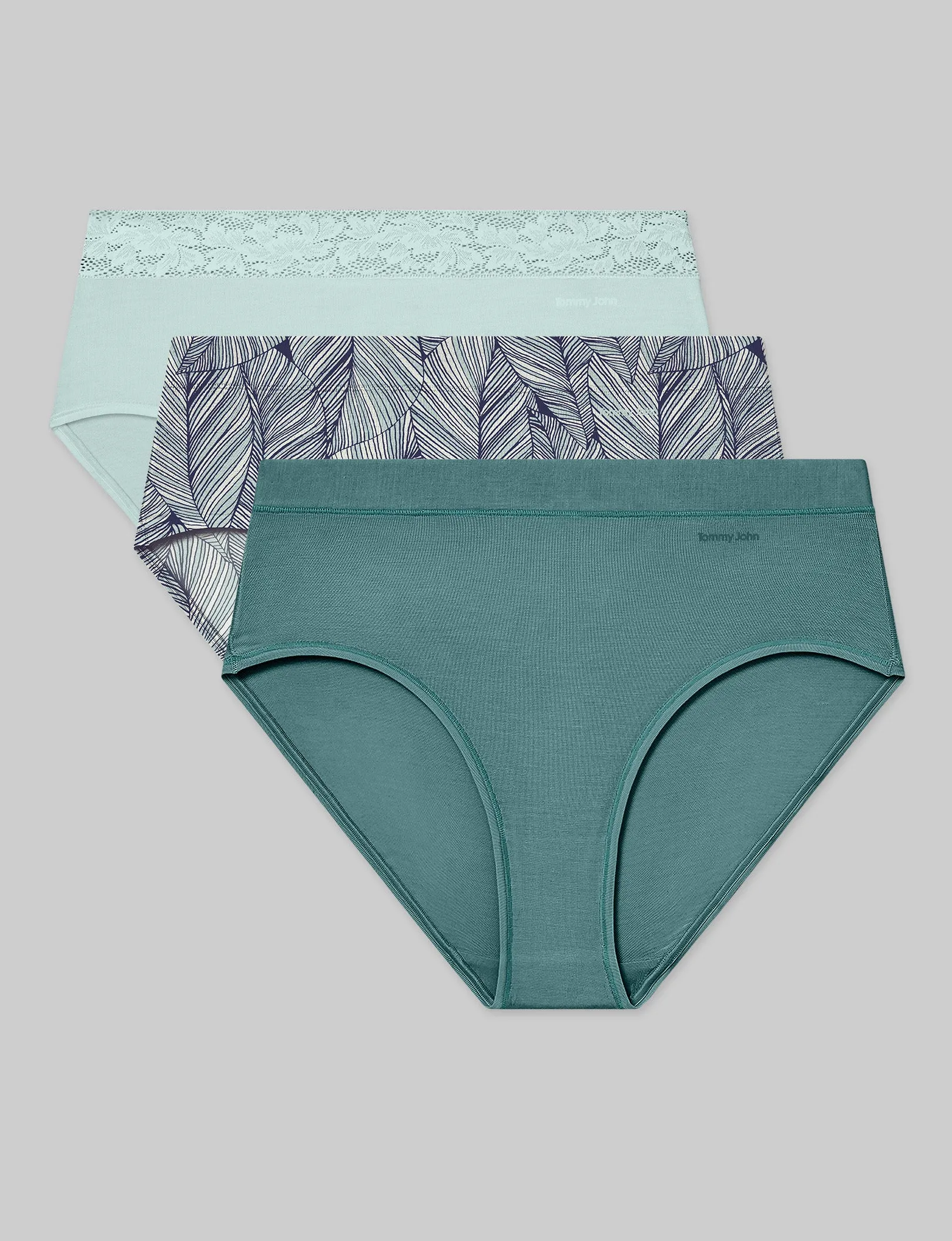 Women's Second Skin High Rise Brief (3-Pack)