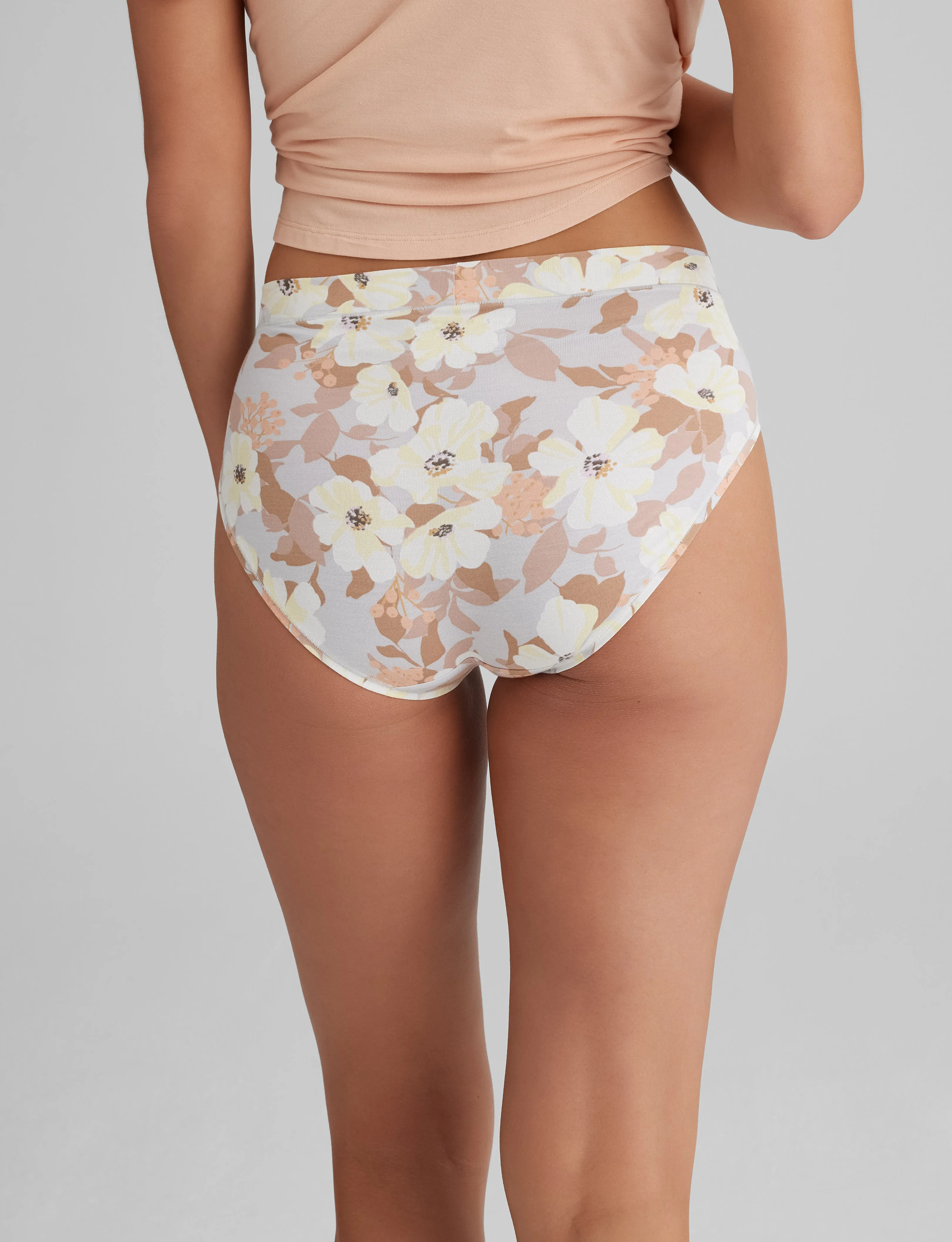 Women's Second Skin High Rise Brief (3-Pack)