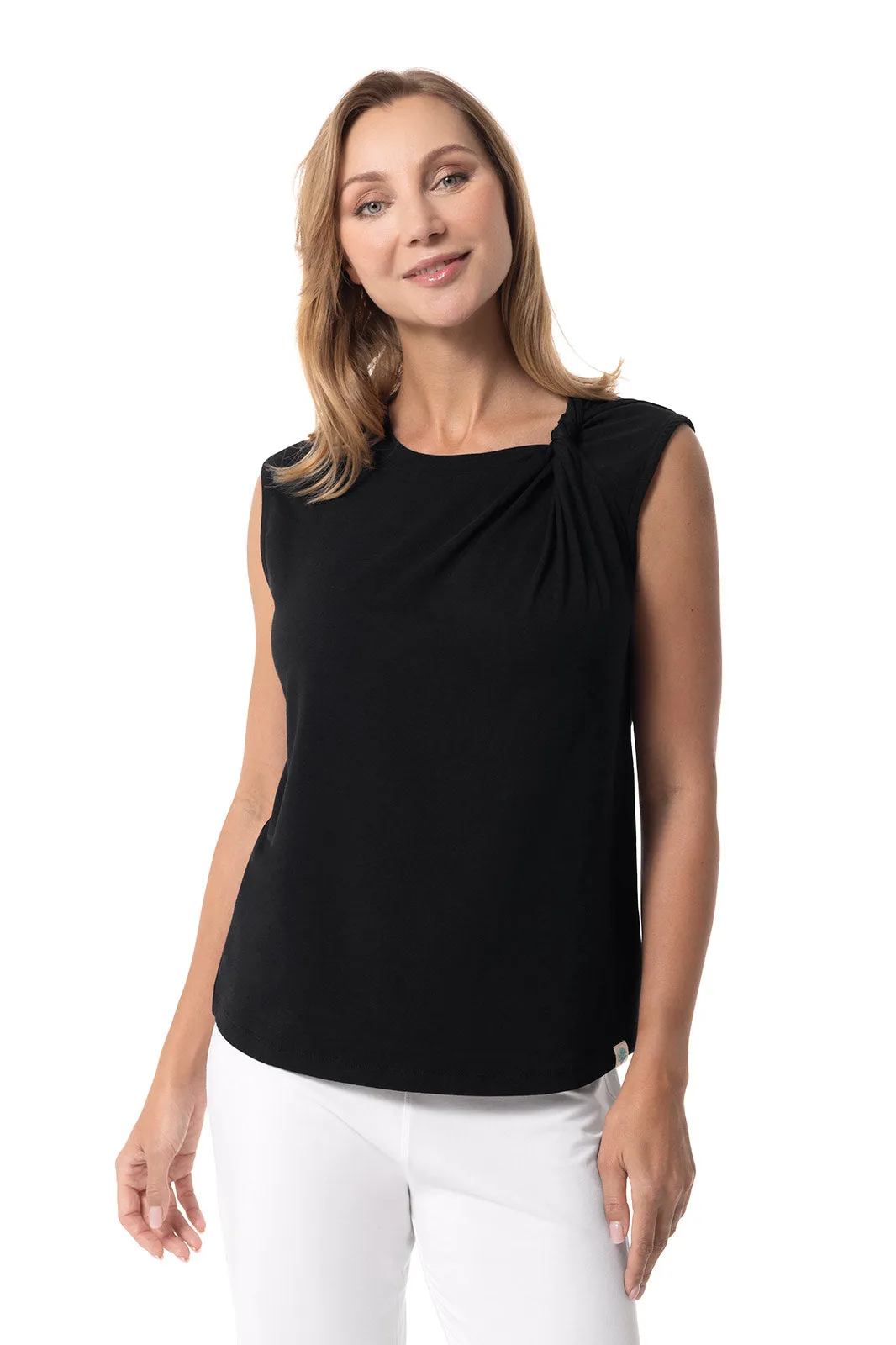 Women's Tampa Twist Tank | Black