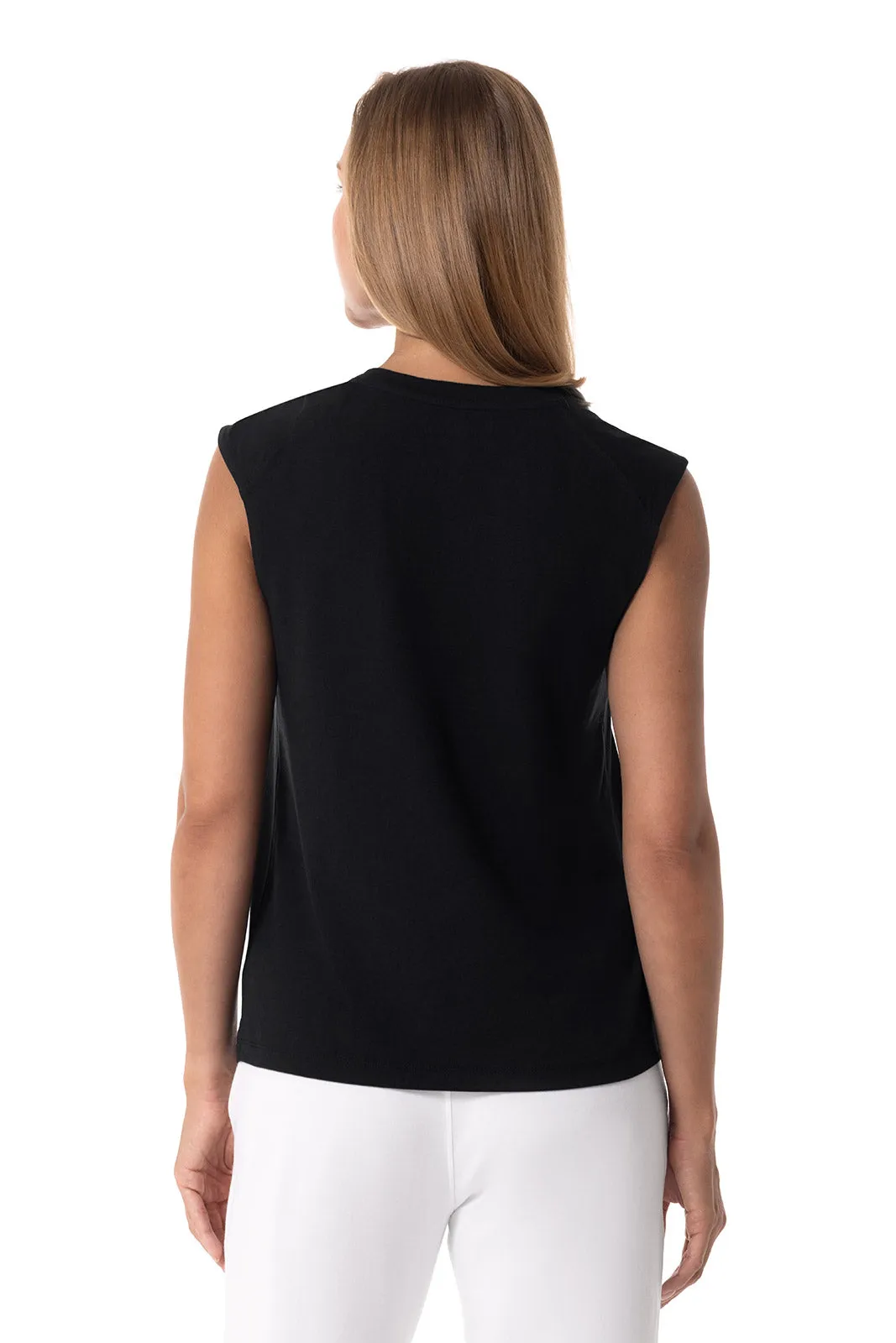 Women's Tampa Twist Tank | Black