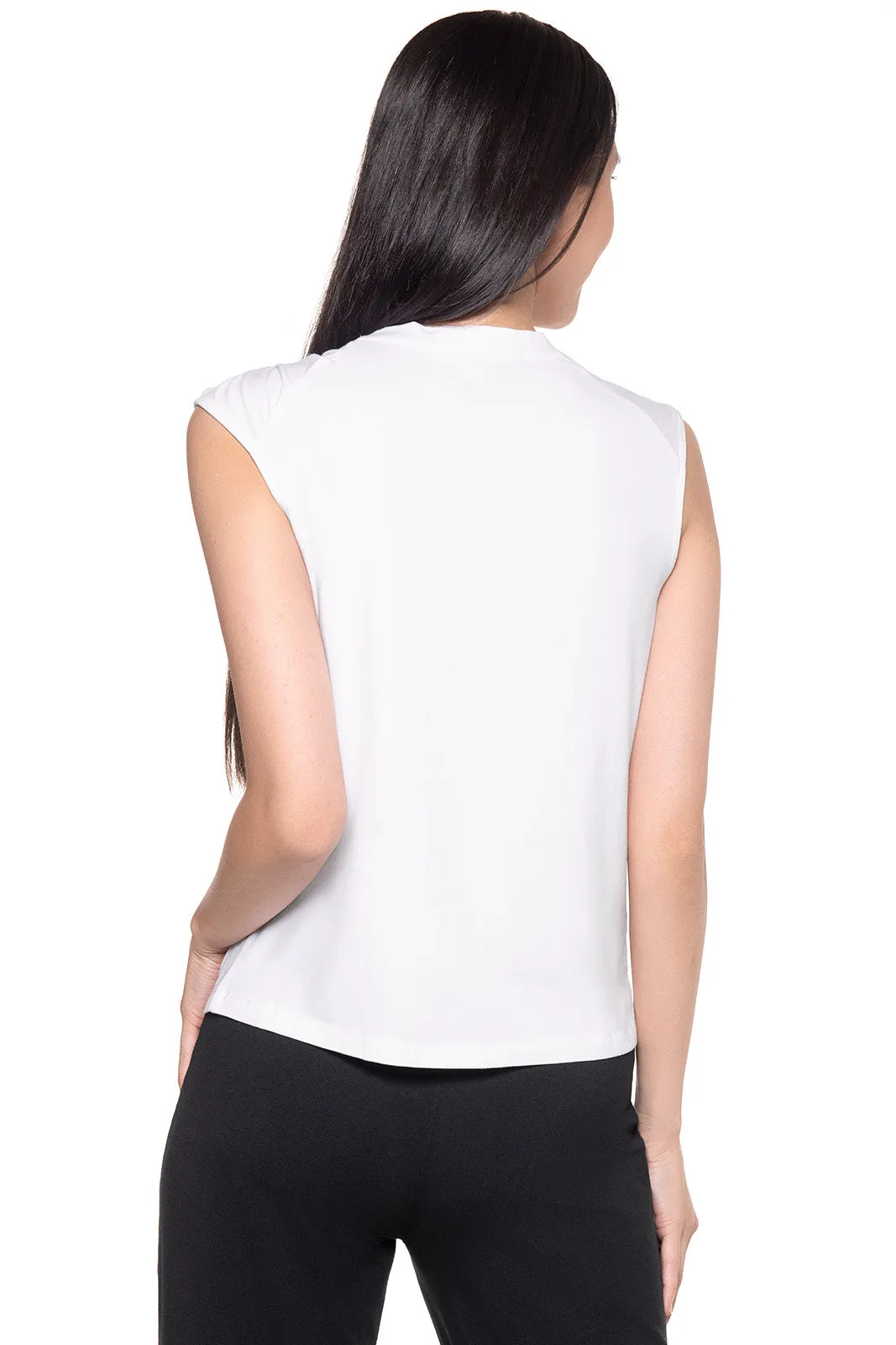 Women's Tampa Twist Tank | White