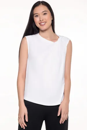 Women's Tampa Twist Tank | White