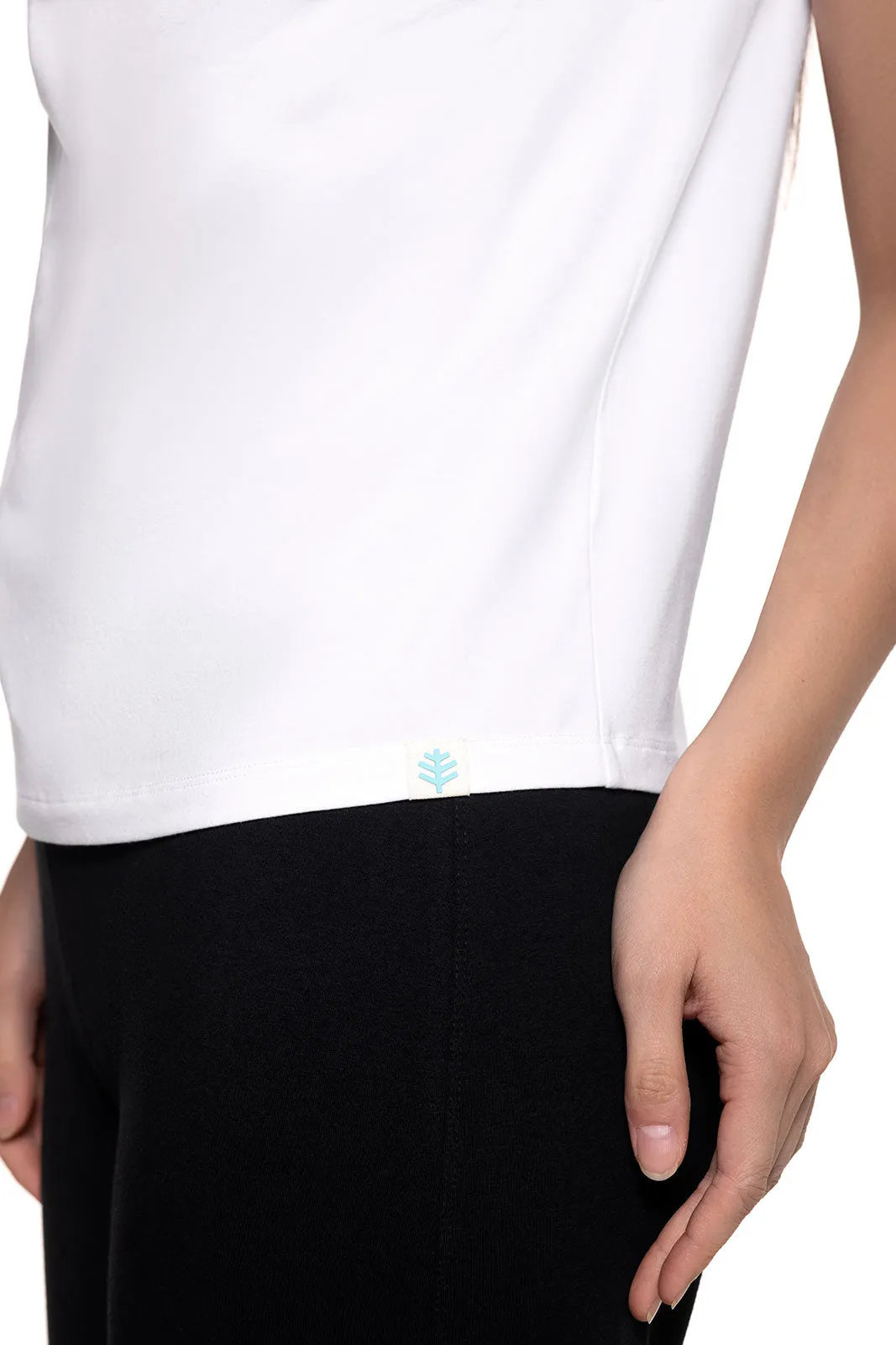 Women's Tampa Twist Tank | White